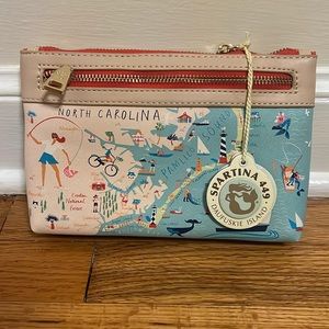 Spartina Clutch Purse/Wallet North Carolina